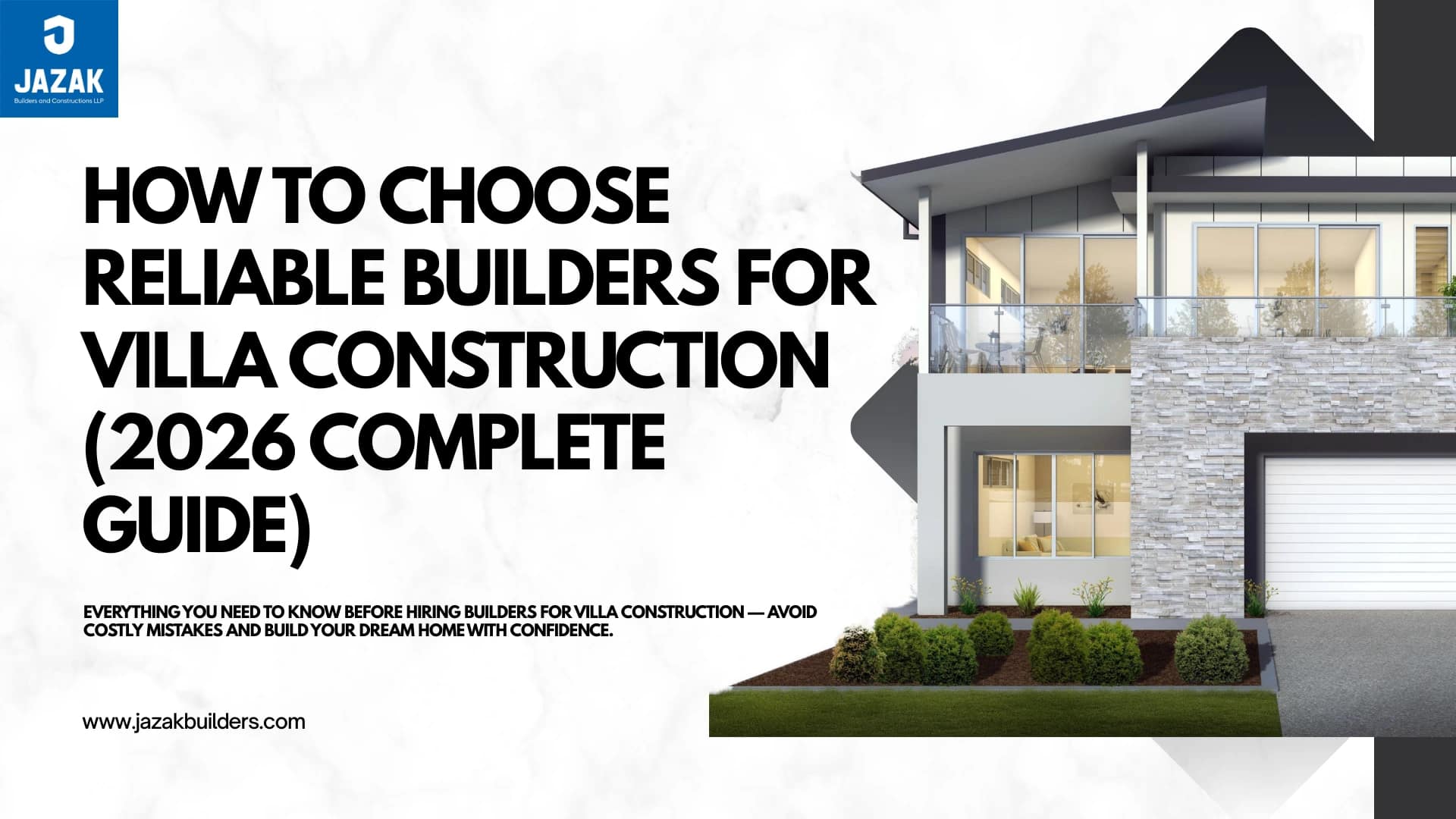 best builders for villa construction